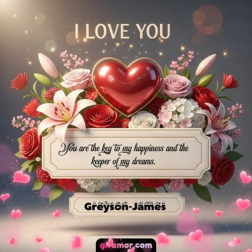 I Love You XIX Greyson-James