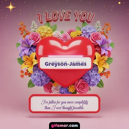 I Love You XX Greyson-James