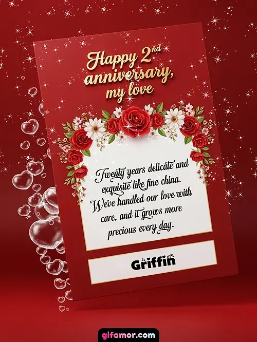 Happy 2st anniversary, my love II Griffin