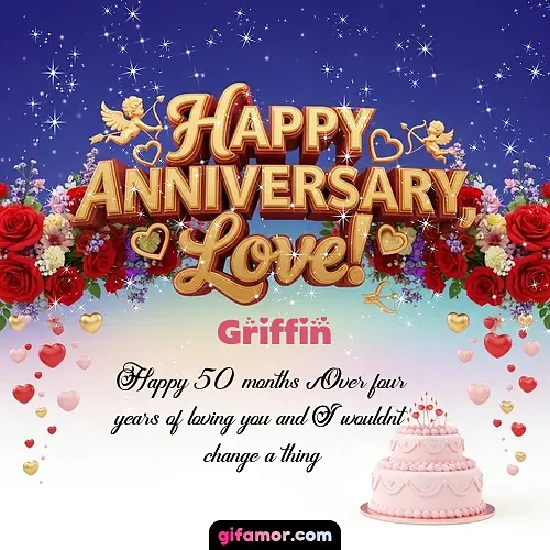 Happy one month anniversary, love! Griffin