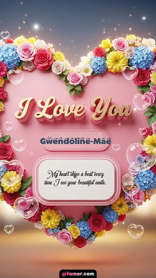 I Love You XXIX Gwendoline-Mae
