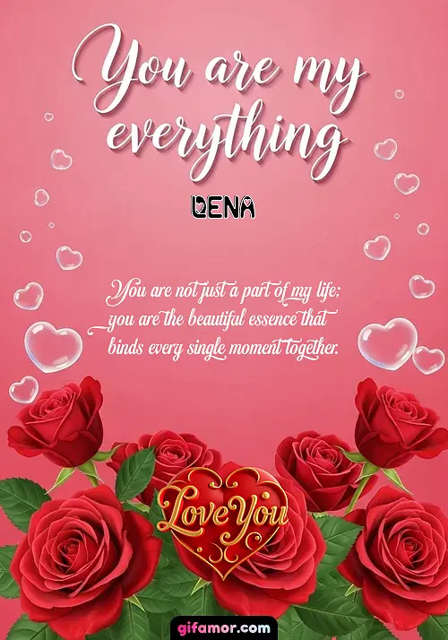 You are my everything Olena