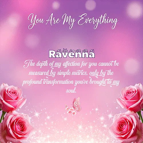 GIF de You are my everything: The depth of my affection for you cannot be measured by simple metrics, only by the profound transformation you’ve brought to my soul.