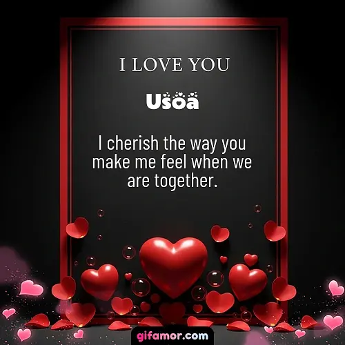 I love you I Usoa
