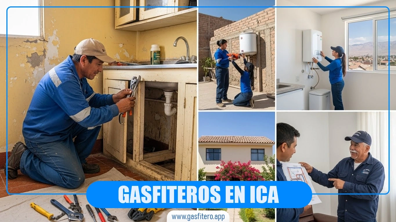 Gasfiteros en Ica