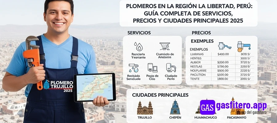 Gasfiteros en LA LIBERTAD